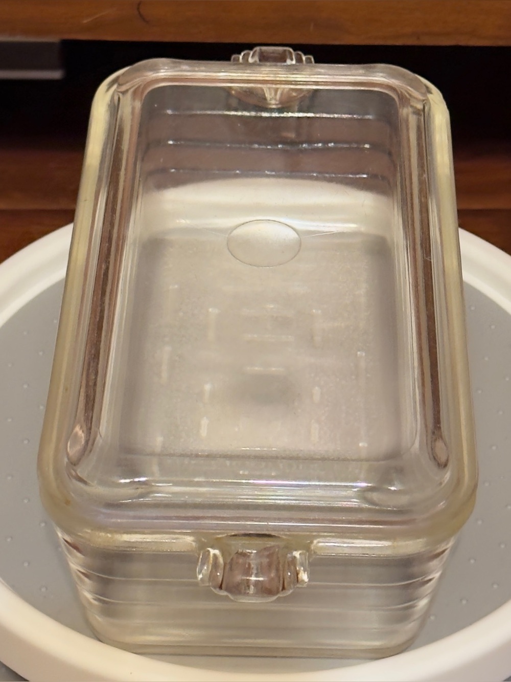 Glasbake Refrigerator Dish